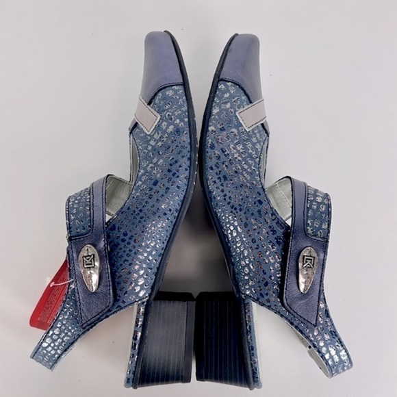 Nib - Dorking Tucan Heel, Sling Back - Navy Blue. Size: 37. - Picture 8 of 15